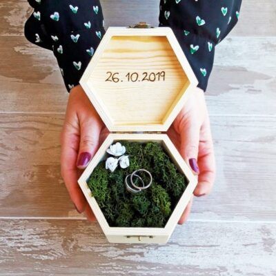 Cajita de madera personalizada